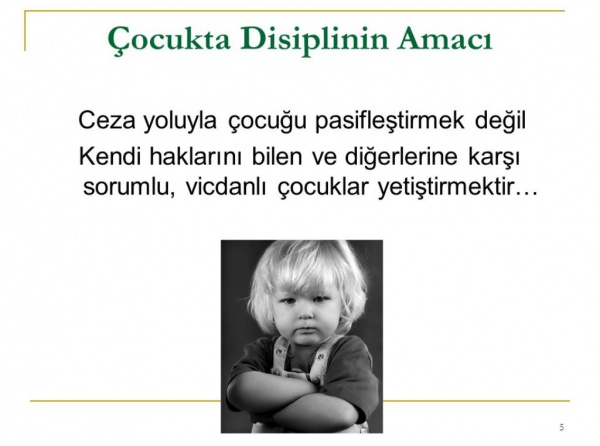 ÇOCUKTA DİSİPLİN VE SINIRLAR